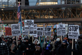 'Stop ICE Terror' rally in Minneapolis, MN 'Stop ICE Terror' rally in Minneapolis, MN on January 20, 2026